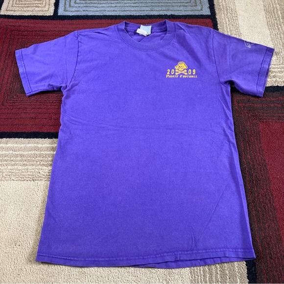 ECU East Carolina University Pirates Shirt Purple Haze - Picture 4 of 10